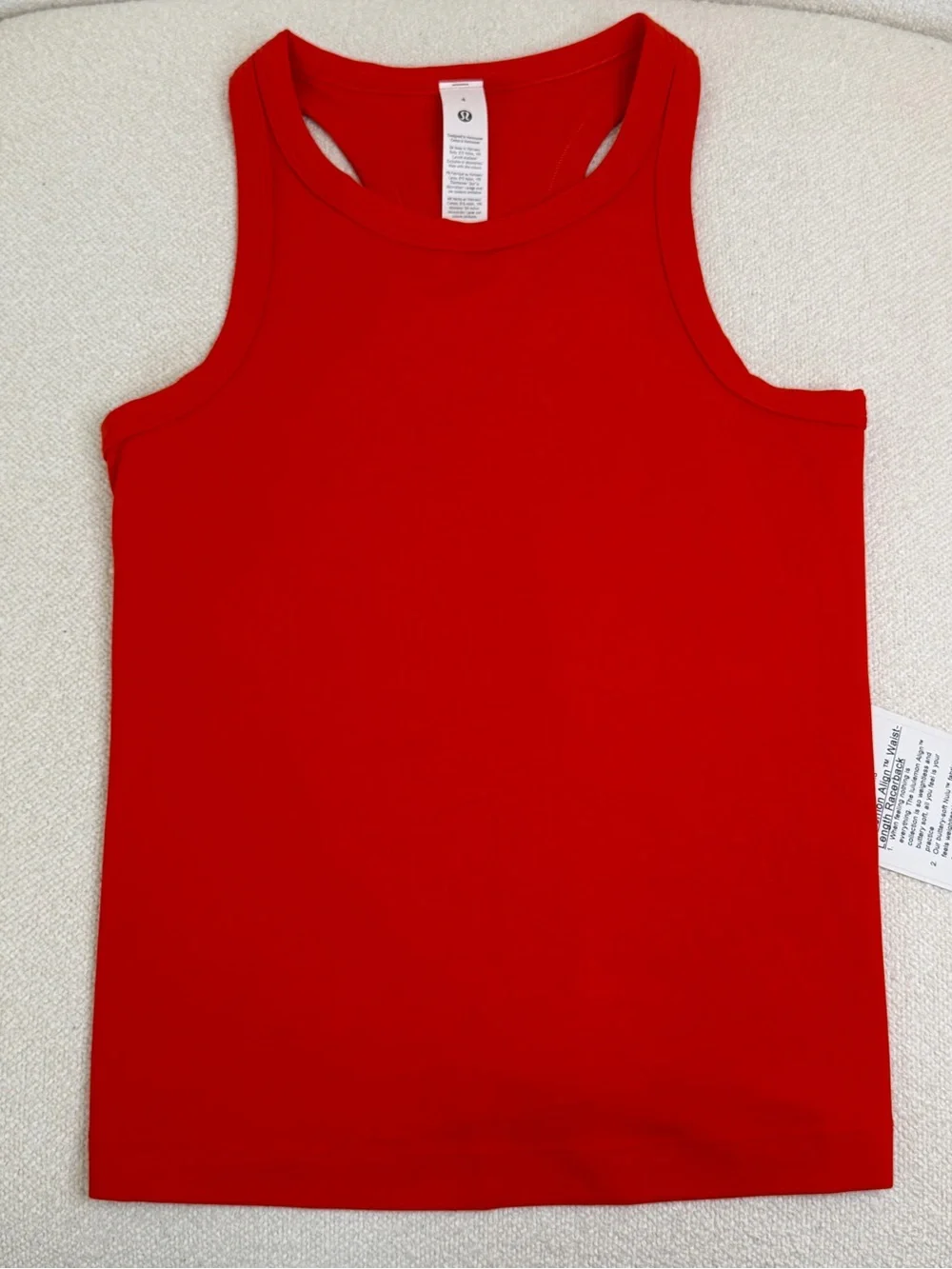 Lululemon Waist Length Align Racerback